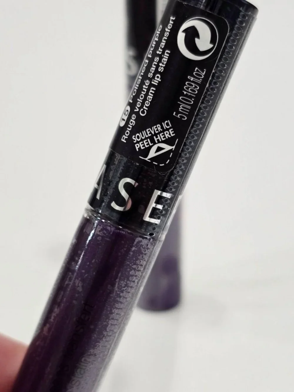 Sephora ✦ Cream Lip Stain Polished Purple 15 ✦ Velvety Transfer‑Proof Matte NWT